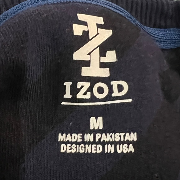 Izod 🆕 Size Medium sportswear fleece crewneck pullover - Picture 5 of 5